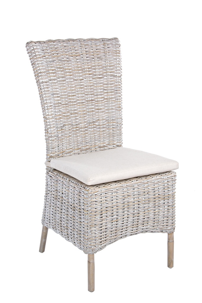 Chaise tressée Zia Côté Coeur Côté Jardin